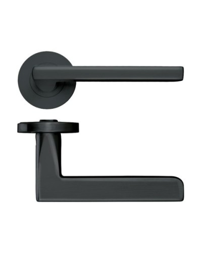 VENICE LEVER HANDLE ON ROUND ROSE