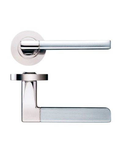 VENICE LEVER HANDLE ON ROUND ROSE