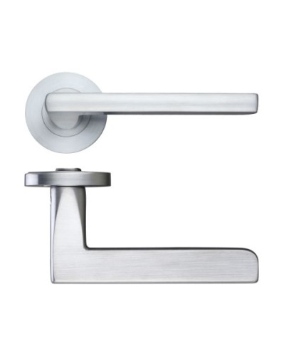 VENICE LEVER HANDLE ON ROUND ROSE